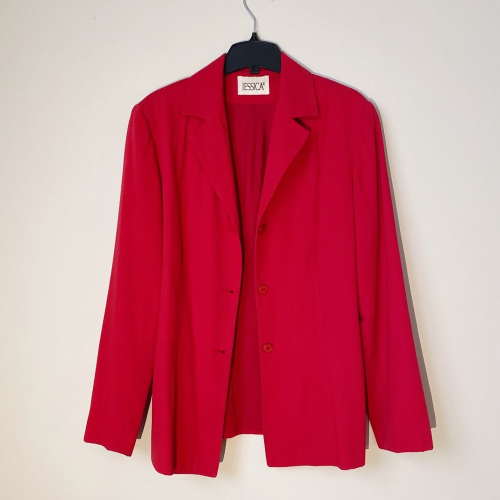 Red suit jackets